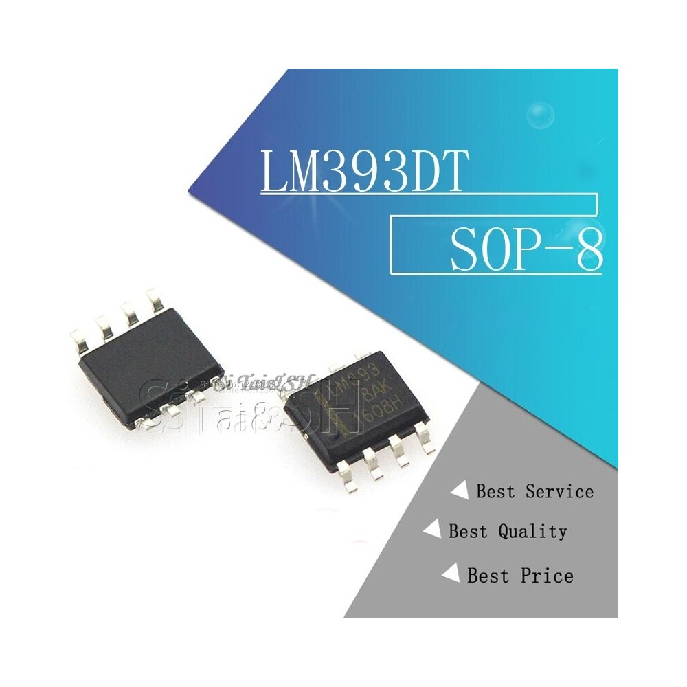 20 DB LM393DR SOP8 LM393 SOP 8 SOP LM393DT LM393DR2G SMD új és eredeti IC