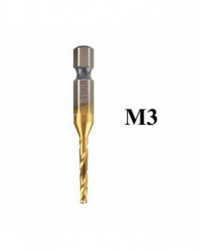 M3 * 0,5 mm - 1/4 &quot Hex...