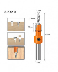 3,5 mm * 10 mm - Hatszög...