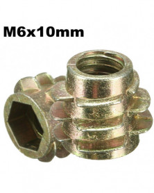 M6x10mm - E-típusú menetes...