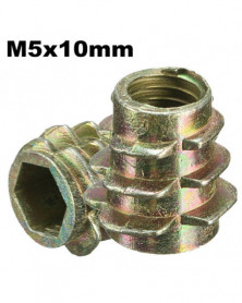 M5x10mm - E-típusú menetes...