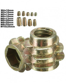 M6x20mm - 10db menetes anya...