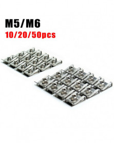 M6-50PCS - Clip-U rugós...