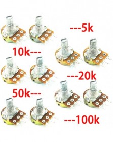 B100K - 5db 15MM WH148 B5K...