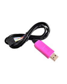 Pink 6Pin PL2303HXD USB -...