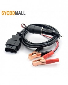 12V DC tápellátás OBD 16PIN...