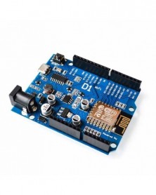 A WeMos D1 WiFi UNO ESP8266...