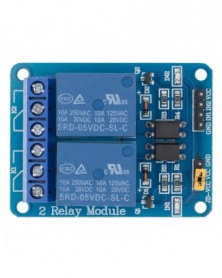 5V kétcsatornás relé modul...