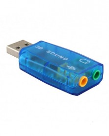 Szín: kék - USB hangkártya...