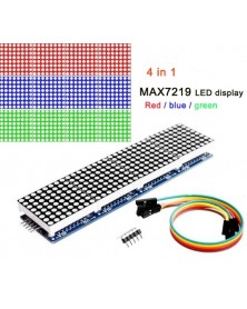 Szín: 1 bit-piros - MAX7219...