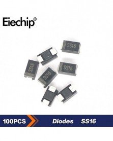 100db/tétel SS16 1A 60V SMD...