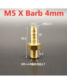 Szín: M5 - Barb 4mm - Mini...