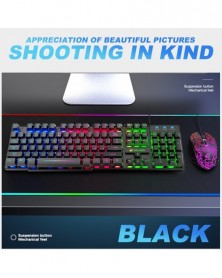 A - Rainbow Keyboard Gamer...