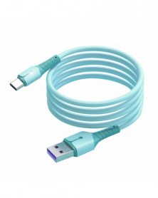 Kék - C típusú USB kábel 3A...