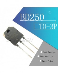 5db BD250 BD250C PNP TO-3P...