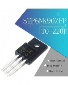 10db STP6NK90ZFP TO-220F...