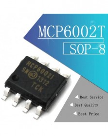 10db/tétel MCP6002T-I/SN...