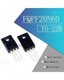 10 DB FQPF20N60 TO220 20N60...