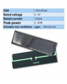 5,5V 0,82w 140X45mm -...