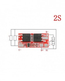 2s bms 10a 8.4v - Bms 1s 2s...