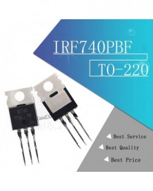 10db IRF740PBF TO220 IRF740...