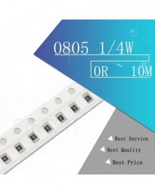 100 db 0805 SMD 1/4W chip...