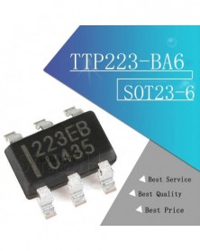 10 DB TTP223-BA6 SOT23-6...