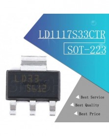 10db LD1117S33CTR SOT-223...