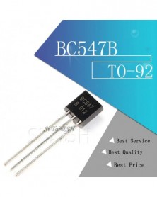 100 DB BC547B TO-92 BC547...