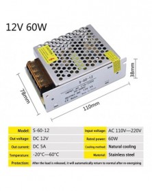 12V 60W - Kapcsoló...