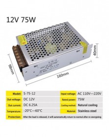 12V 75W - Kapcsoló...