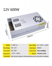 12V 600W intelligens -...