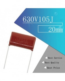 10 DB 630V105J 630V 1UF...