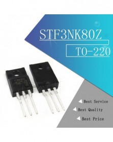 10 DB STF3NK80Z TO-220F...