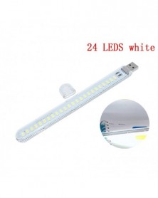 24 LED fehér - USB LED...