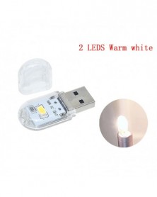 2 LED meleg fehér - USB LED...