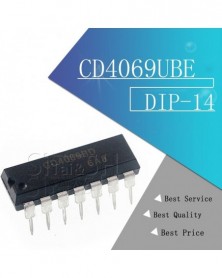 10 DB CD4069UBE DIP14...