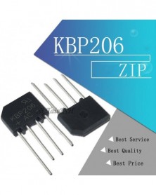 10 DB KBP206 KBP206G ZIP...