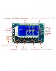 1Hz-150Khz jelgenerátor PWM...