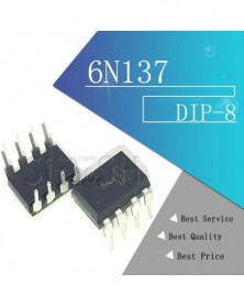 10 DB 6N137 DIP8 6N137 DIP...