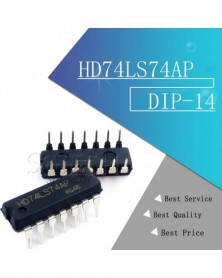 10 DB HD74LS74AP DIP14...