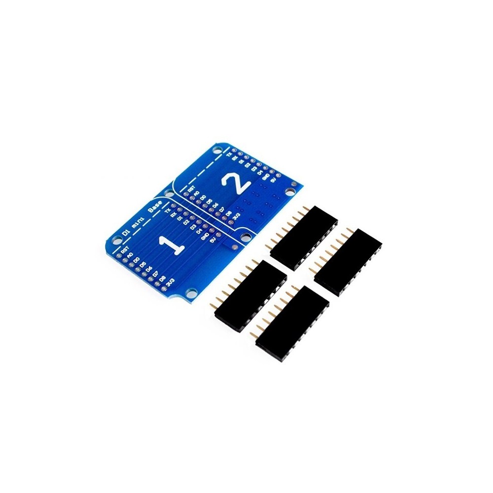 Dual Base Esp8266 D1 Mini Pro Wifi Nodemcu Data Logger Shield Ds1307
