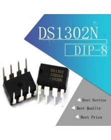 10 DB DS1302N DIP8 DS1302...