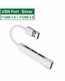 USB C HUB 3.0 Type C 4 Port...