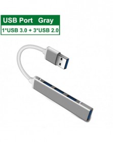 USB C HUB 3.0 Type C 4 Port...