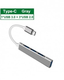 USB C HUB 3.0 Type C 4 Port...