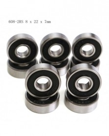 608-2RS 8 x 22 x 7 mm - 10...