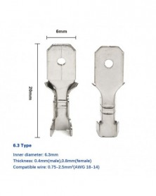 100db 6,3mm - 100 db ezüst...