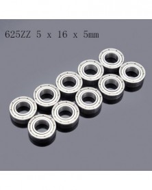 625ZZ 5 x 16 x 5 mm - 10...