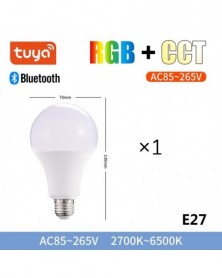 Csomag: E27 1db - Tuya 10 W...